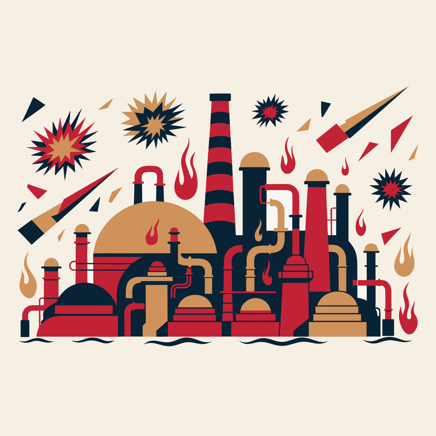 The Complex That Burns: Petrochemicals, War, and Global Business [B1-Spanish] episode artwork