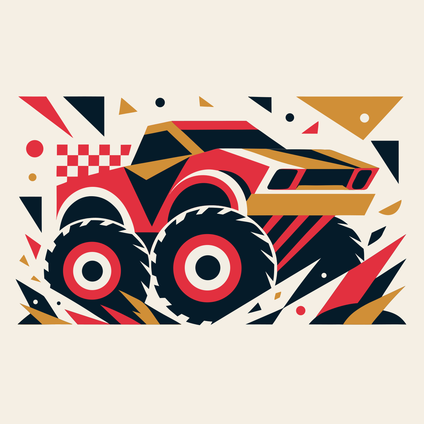 The Monster Truck: Sport, Spectacle, and Danger [A2-Spanish] episode artwork