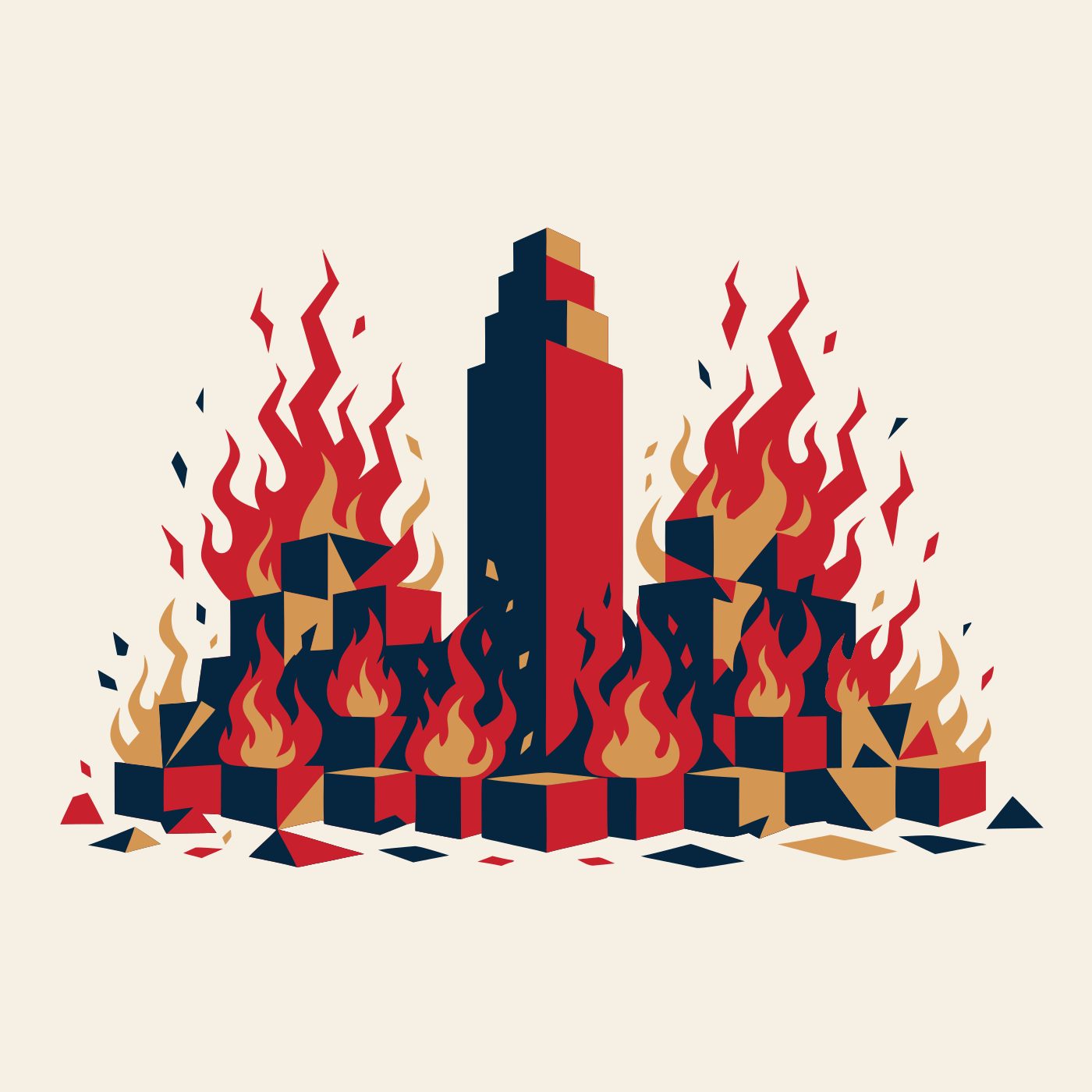 The Building That Burns: Kuwait, Oil, and the Fragility of an Economy [B1-Spanish] episode artwork