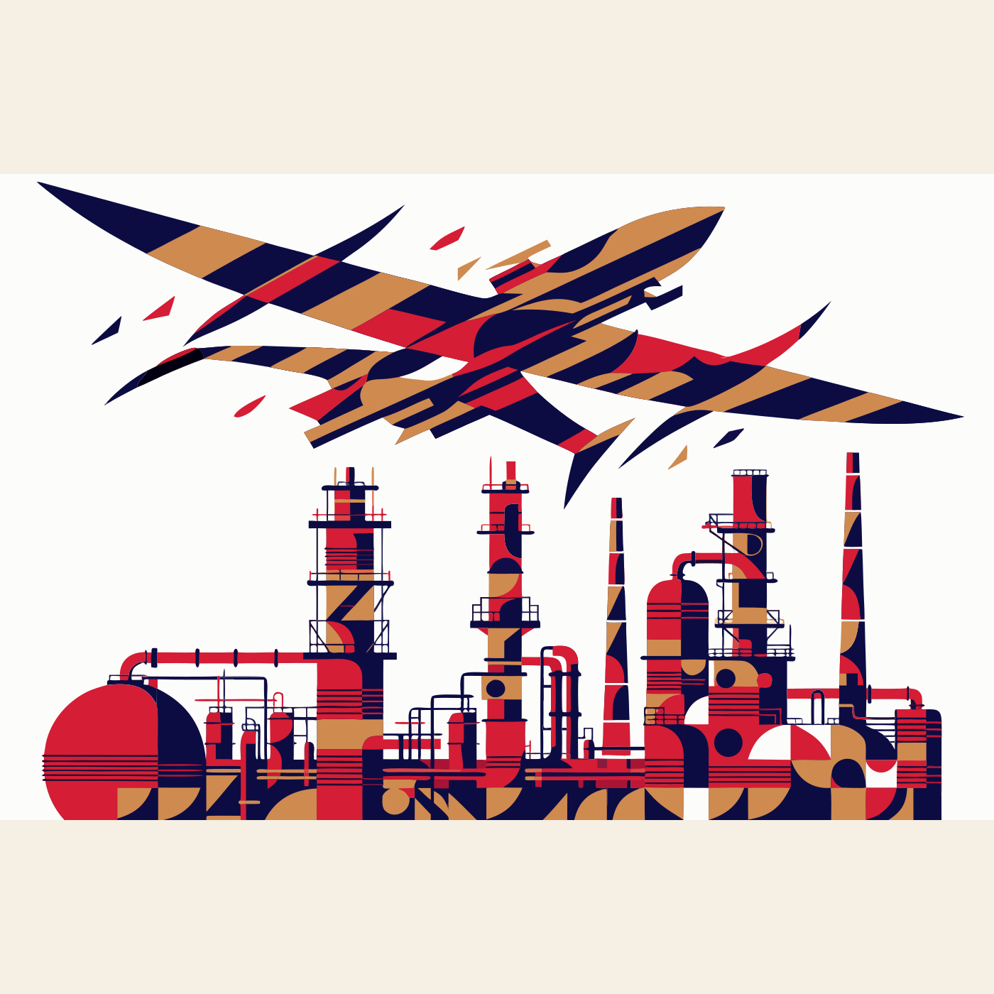 The Drone and the Refinery: The Technology Reshaping War [B2-Spanish] episode artwork